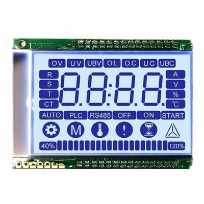 LCD ekrāna modulis elektroniskajam instrumentam